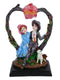 Couple on Heart Shape  Sculpture Figurine CPLMAS118