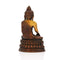 Brass Buddha Gautam Buddhist Idol Showpiece With Sacred Kalash Bbs264