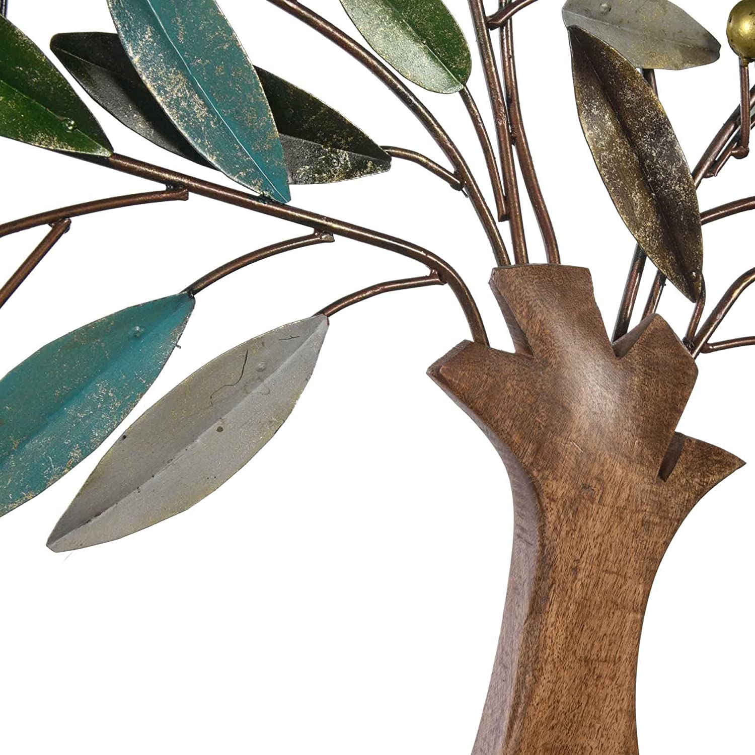 Metal Multicolor Tree Of Life Wall Hanging Showpiece