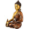 Brass Buddha Statue With Sacred Kalash Showpiece Bbs279
