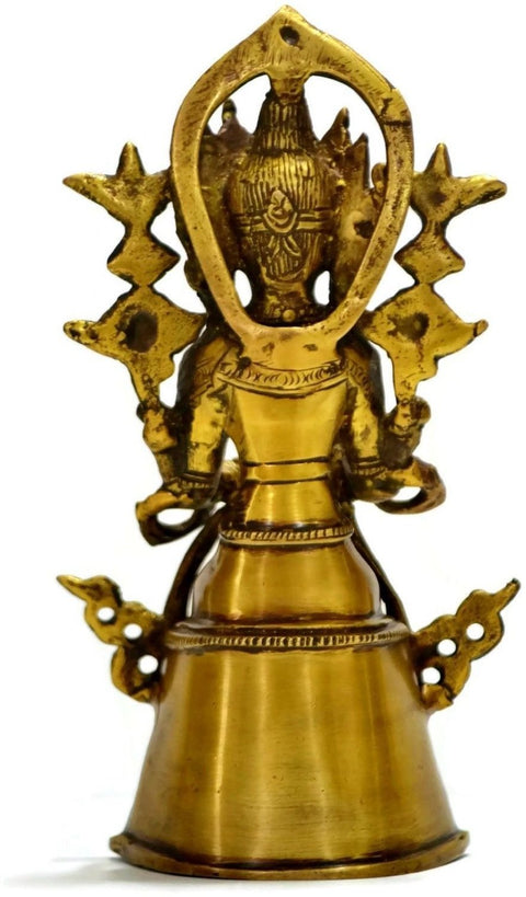 Brass Maitreya Buddha Idol Showpiece Statue