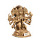 Blessing Panchmukhi Hanuman Brass Idol Murti Showpiece