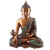 Brass Medicine Buddha Statue - Buddhist Healing Shakyamuni Figurine Peace, Relaxation - Nepal Buddha Showpiece-Bts234