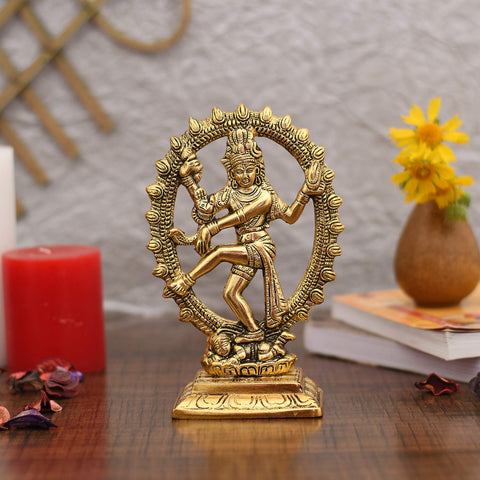 Shiva Dancing Natraj Statue Decorative Showpiece