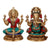 Brass Set Of Sitting Laxmi Ganesh Idol Murti Showpiece