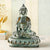 Brass Buddha Idol With Scared Kalash Showpiece
