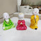 Handcrafted Polyresin Set of 3 Baby Buddha Monk Idol Showpiece