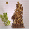 Krishna Playing Flute with Cow Decorative Sculpture Idol Showpiece