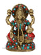 Brass Lakshmi Ganesh Idol Set Murti Statue Lgbs126