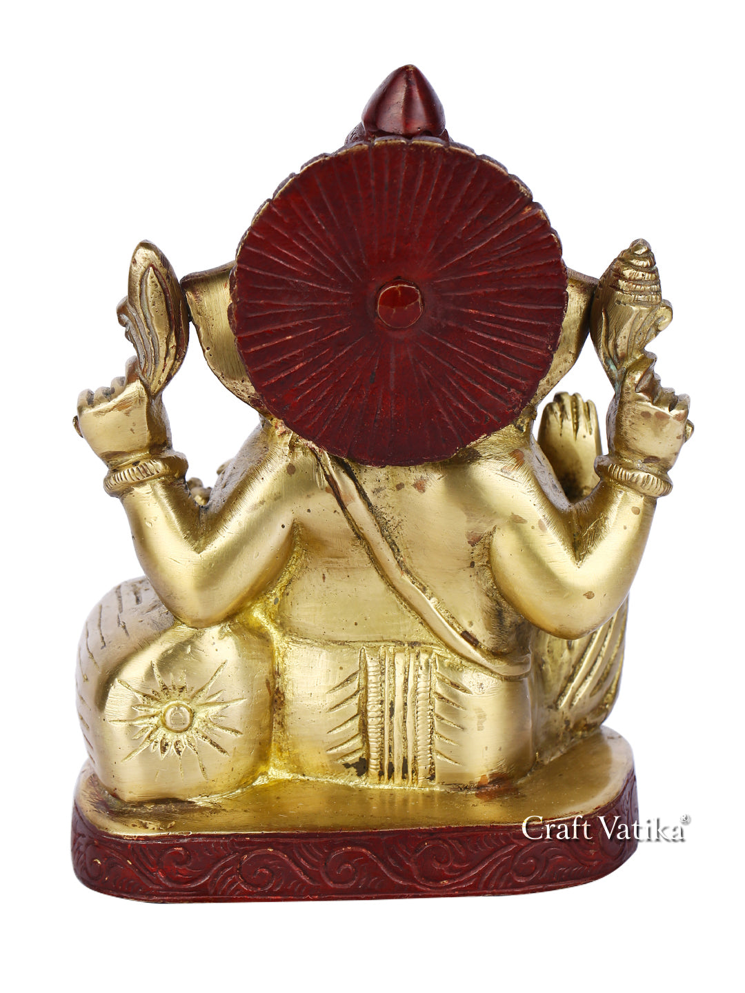 Brass Blessing Ganesh Murti Idol Statue Gbs118