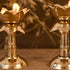 Illuminating the Festival with Decorative Diyas and Brass Lotus Diya