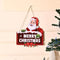 Christmas Decoration Items, Wooden Christmas Decoration Door Wall Hanging