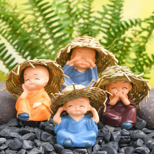 Baby Buddha Small Set of 4 BMAS155