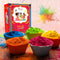 Herbal Holi Colour Combo - Pack of 5 Gulal Colors 400 G and Magic Water Ballon Pack of 111 Ballons