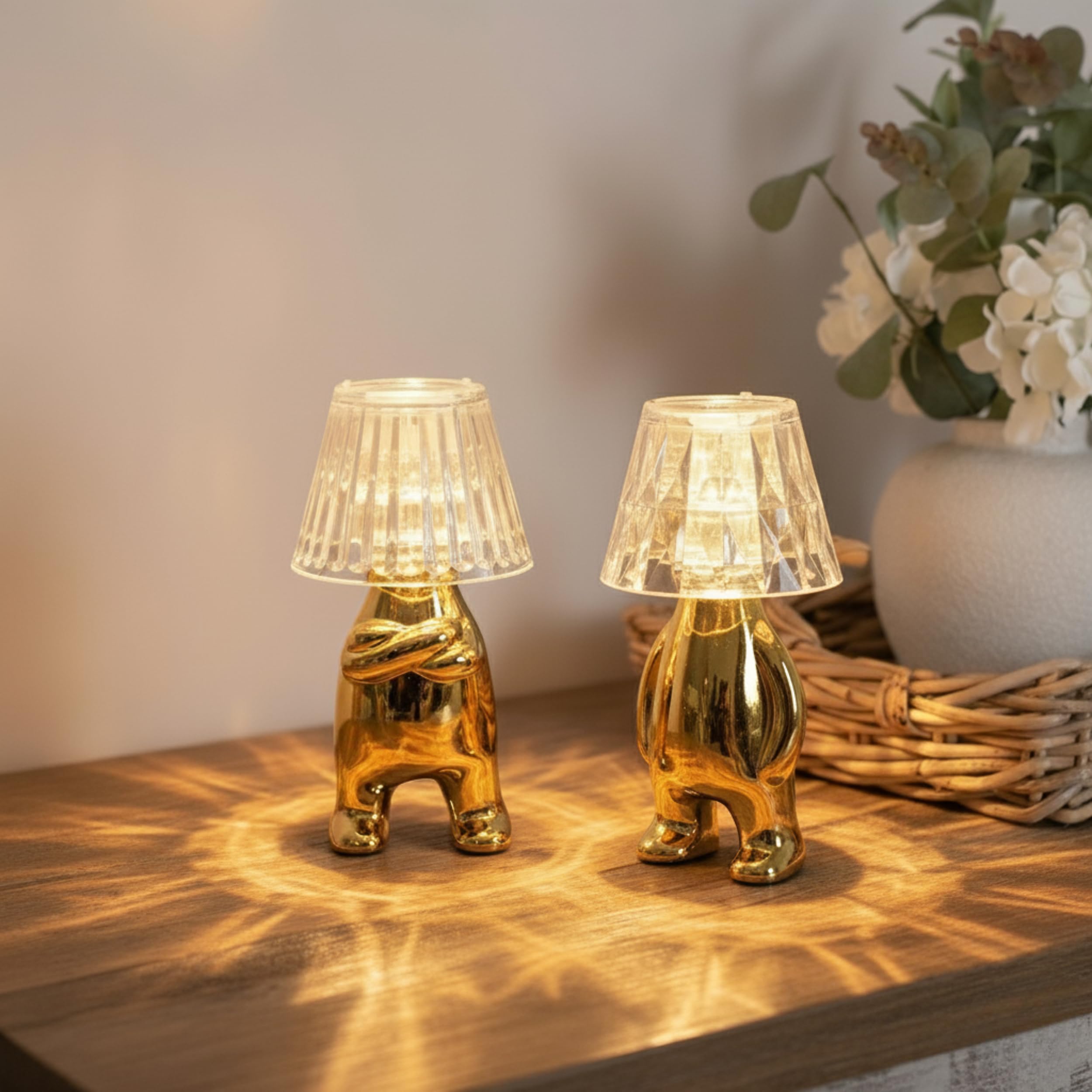 LED Candles for Decoration Set of 2, Festive décor item ( TCMH478 )