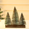 Mini Christmas Tree Miniature Table Decor Artificial Pine Green Tree with Wooden Base for Christmas Decorations Items|