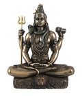 Meditating Statue of Lord Shiva Bronze Decor Showpiece