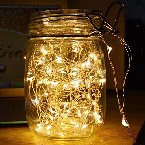 50 Led 5 M Copper String Lights Battery Fairy Light