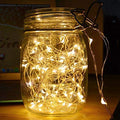 Decorative Battery Operated 30 LED Silver String Lights