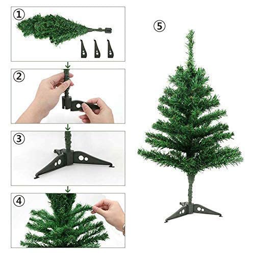 4 Feet Artificial Christmas Tree with led Lights