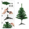 4 Feet Artificial Christmas Tree with led Lights (XT-4FT-LED Light_New)