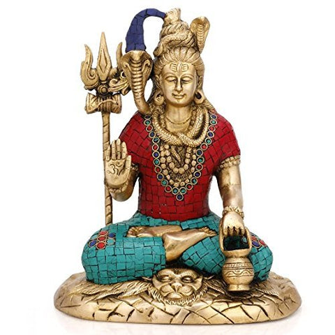 Lord Shiva Brass Statue Bhc_05