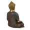 Meditating Lord Buddha Idol Murti With Scared Kalash Statue