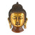 Brass Buddha Mask Wall Hanging Showpiece