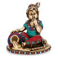 Baby Krishna Brass Idol Butter Thief Krishna Statue