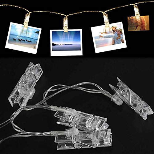 20 LED Photo Clip String Lights for Room Decoration