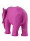 Geometric Animal Showpiece of Pink Elephant Figurine