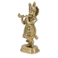 Lord Krishna Brass Idol For Home Puja Kbs163