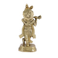 Lord Krishna Brass Idol For Home Puja Kbs163
