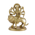 Goddess Durga Sherawali Maa Brass Idol Dbs117
