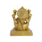 Goddess Lakshmi Sitting Posture Brass Idol, Lbs120