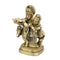 Radha Krishna With Cow Small Brass Idol Rkbs123