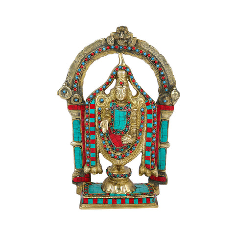 Brass Lord Venkateswara Balaji Idol Statue TRTS103