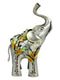 Incredible Trunk Up Metal Elephant TMS109