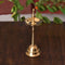 Brass Traditional Kerala Diya Oil Lamp Stand For Decor