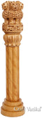 Ashoka Stambh Pillar Indian National Emblem of Wooden