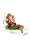 God Ganesha Statue With Decorative Diya Holder Stand