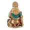 Blessing Sitting God Hanuman Brass Idol 