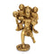 Brass Shri Ram Laxman Sitting on Shoulder of hanuman ji Idol Statue