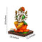 Large Ganesh Idol on Lotus for Home & Temple Puja