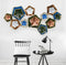 Wall Mounted Stars 3D Decorative Wall Hanging