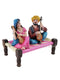 Punjabi Couple Playing Music Instrument Resin Statue
