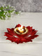 Kamal Diya Deepak Lotus Brass Diyas Oil Lamp Pooja, Diwali Gifts Set Of 2- Dfbs201