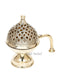 Brass Dhoop Dani Loban with Handle Incense Holder 