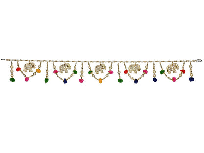 Fabric Elephant Design Toran for Door Decoration