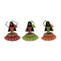 Metal Dancing Lady Figurines - Table Decor (Set of 3)